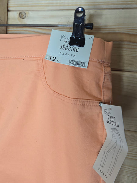 Ladies papaya jeggings - 16