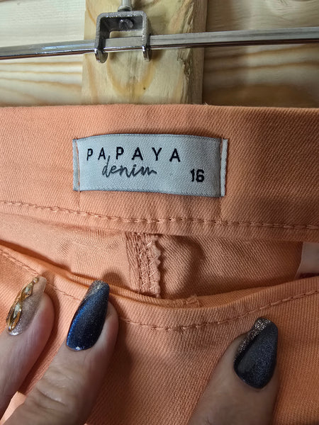 Ladies papaya jeggings - 16
