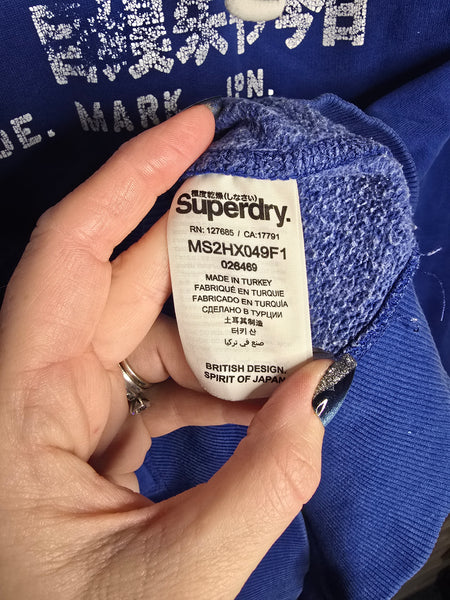 Men's superdry hoodie - S