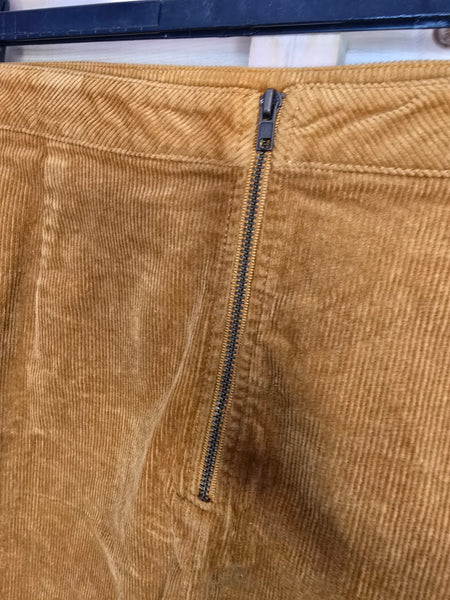 Ladies corduroy skirt - L