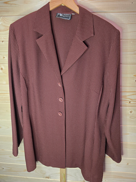 Ladies long blazer jacket - 18