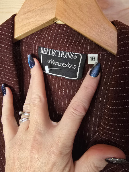 Ladies long blazer jacket - 18