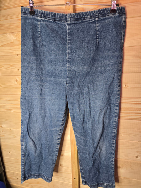 Ladies elasticated jeans - 16