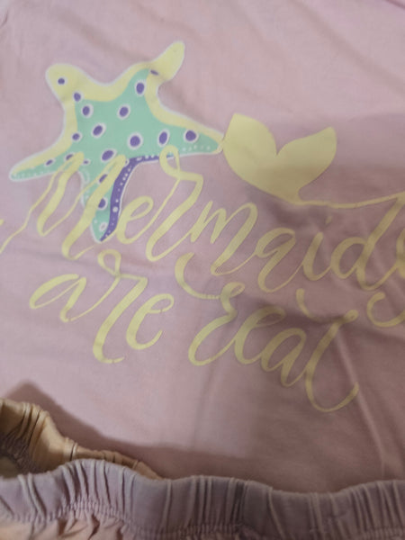 Girls shorts/T set - 6/7