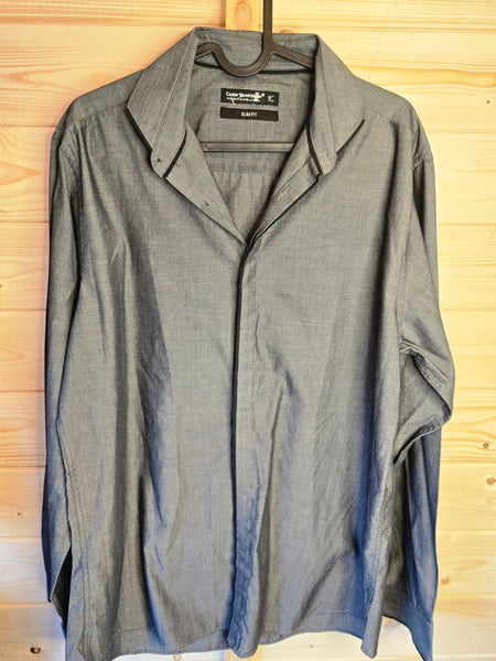 Mens shirt | cedar wood state | 16.5 inch