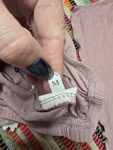 Ladies vest, shorts pjs - M