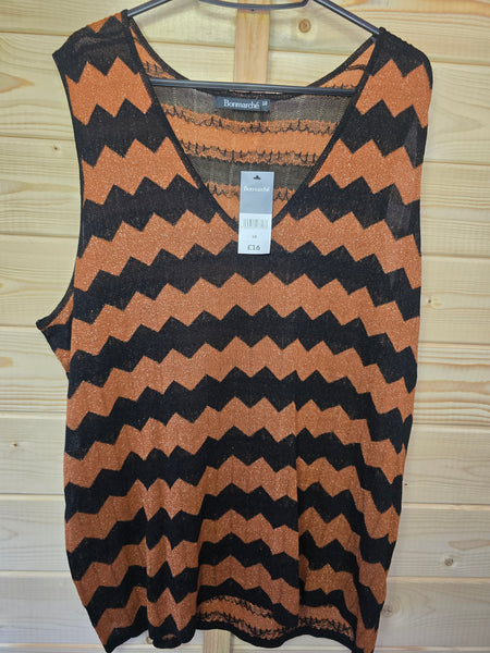 Ladies sleeveless top BNWT - 18