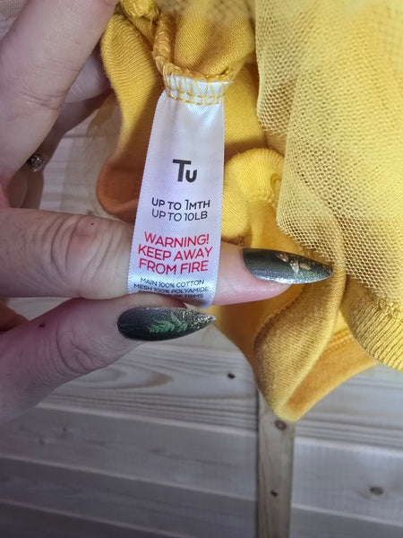 Bany vest age 1 month