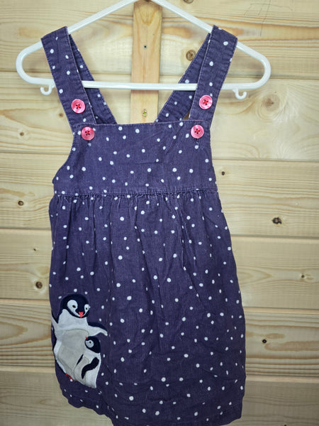 Girls corduroy dress 6/12 month's