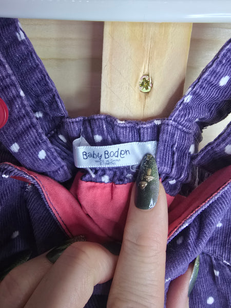 Girls corduroy dress 6/12 month's