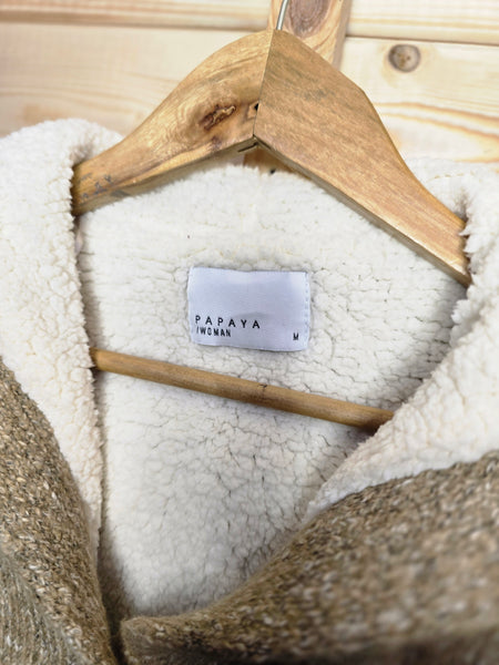 Papaya womens size 14 thick wooly jacket