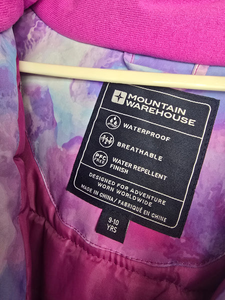 Girls mountain wearhouse coat - 9/10