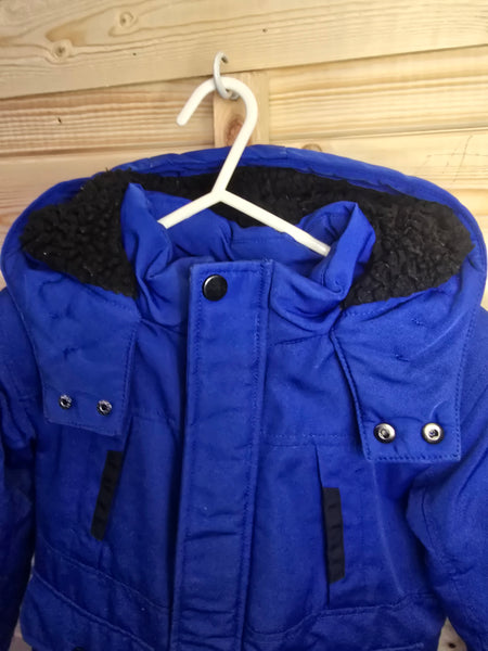 Boys coat nutmeg age 4/5