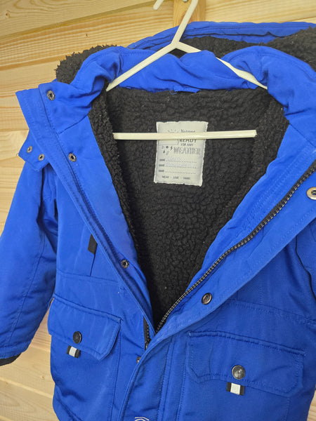 Boys coat nutmeg age 4/5