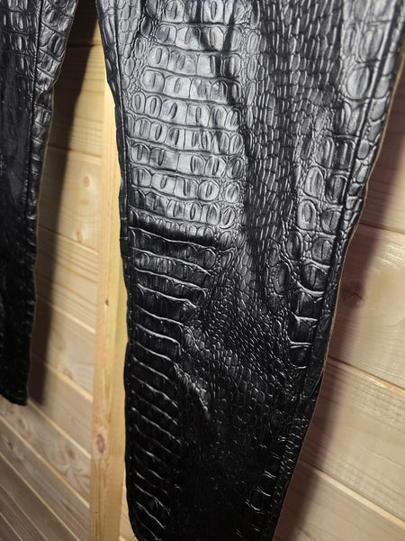 Ladies missguided wet look leggings - 18