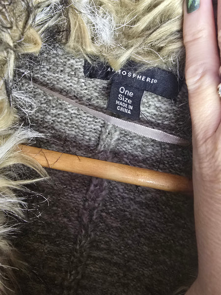 Ladies short sleeved cover up - one size