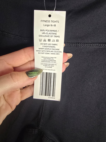 Ladies gym leggings BNWT - 16/18